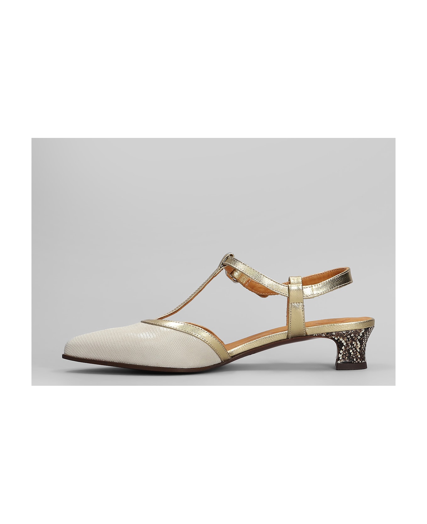 Chie Mihara Pumps In Beige Leather - beige