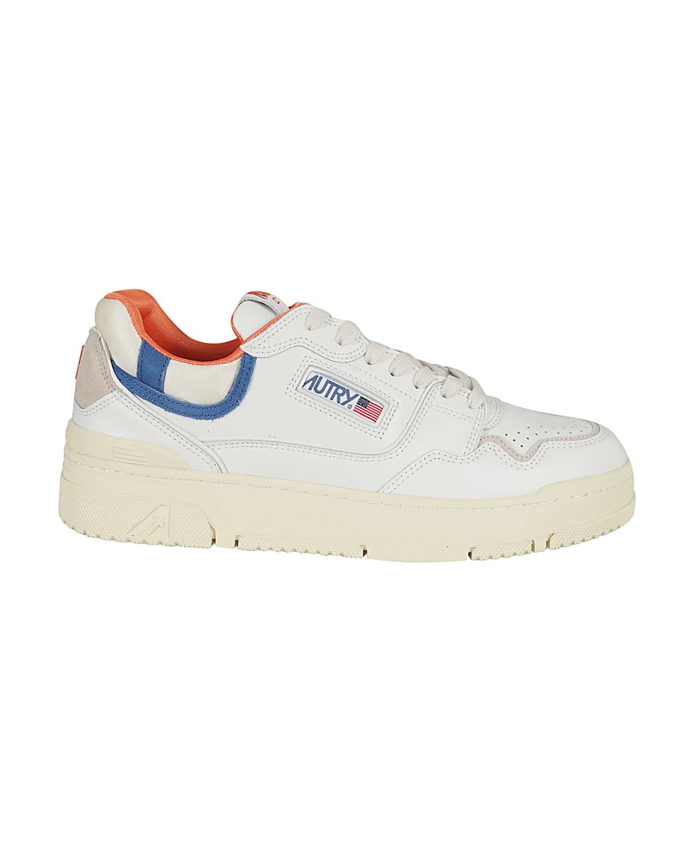 Autry Clc Low Man - Wht Orng Bluette