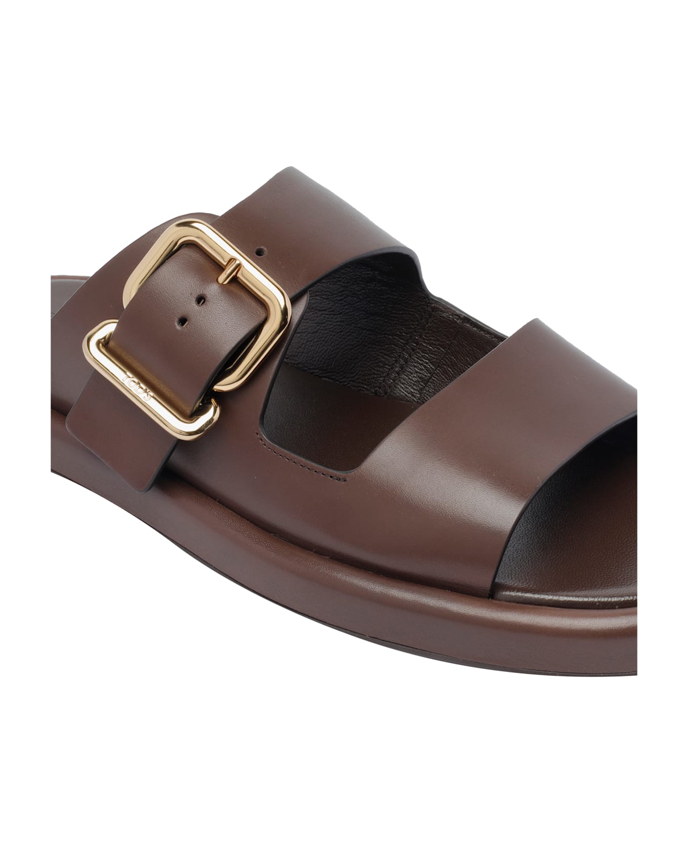 Tod
s Leather Sandals - Brown