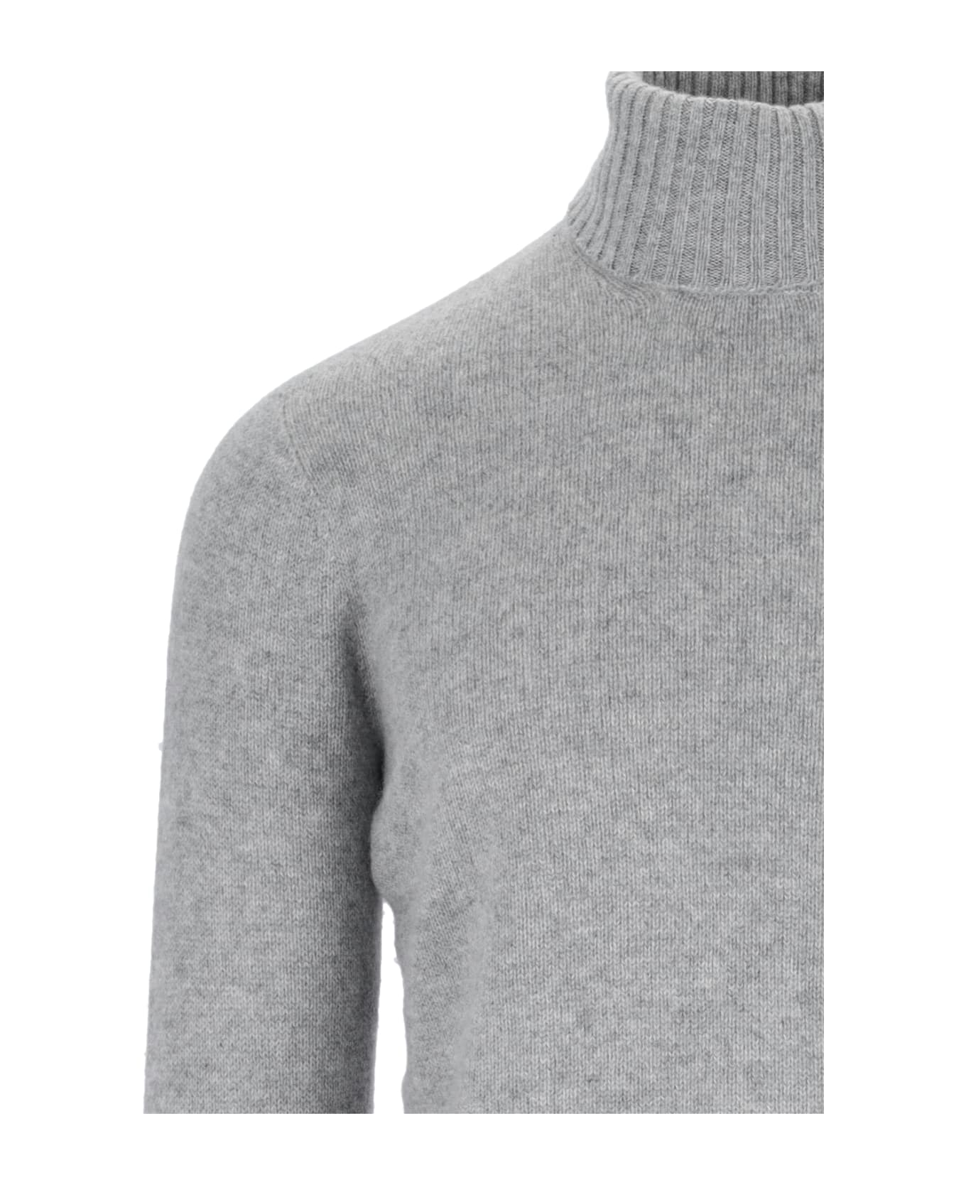 Drumohr Turtleneck Sweater - Gray