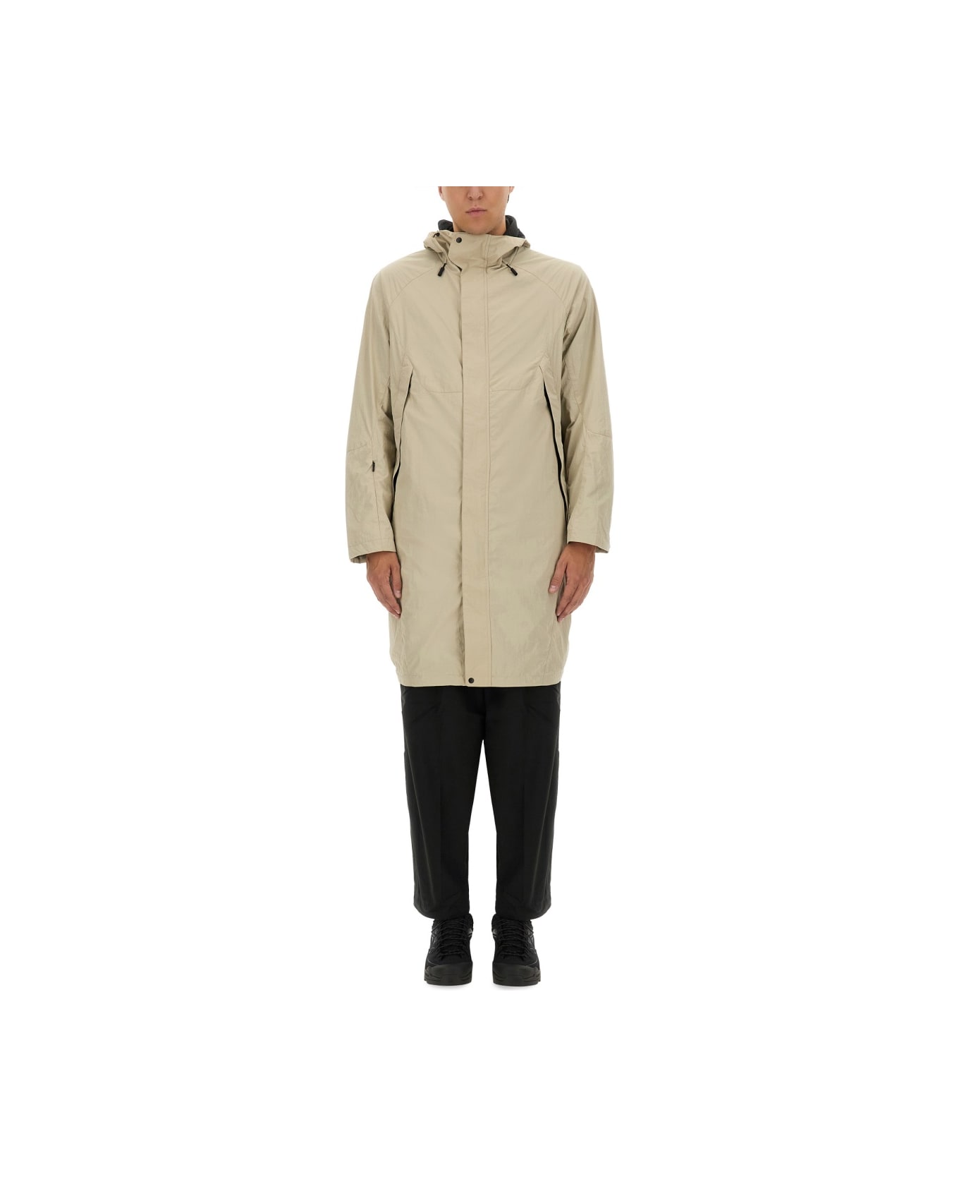 JG1 Nylon Parka. - WHITE