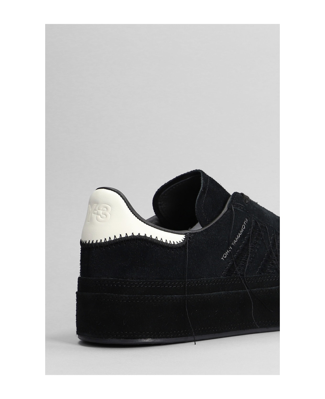 Y-3 Gazelle Sneakers In Black Suede - Black
