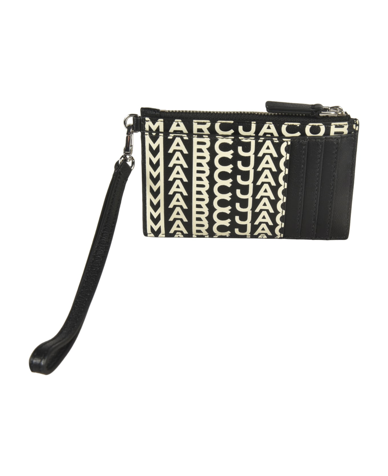 Marc Jacobs Logo Detail Card Holder - Black
