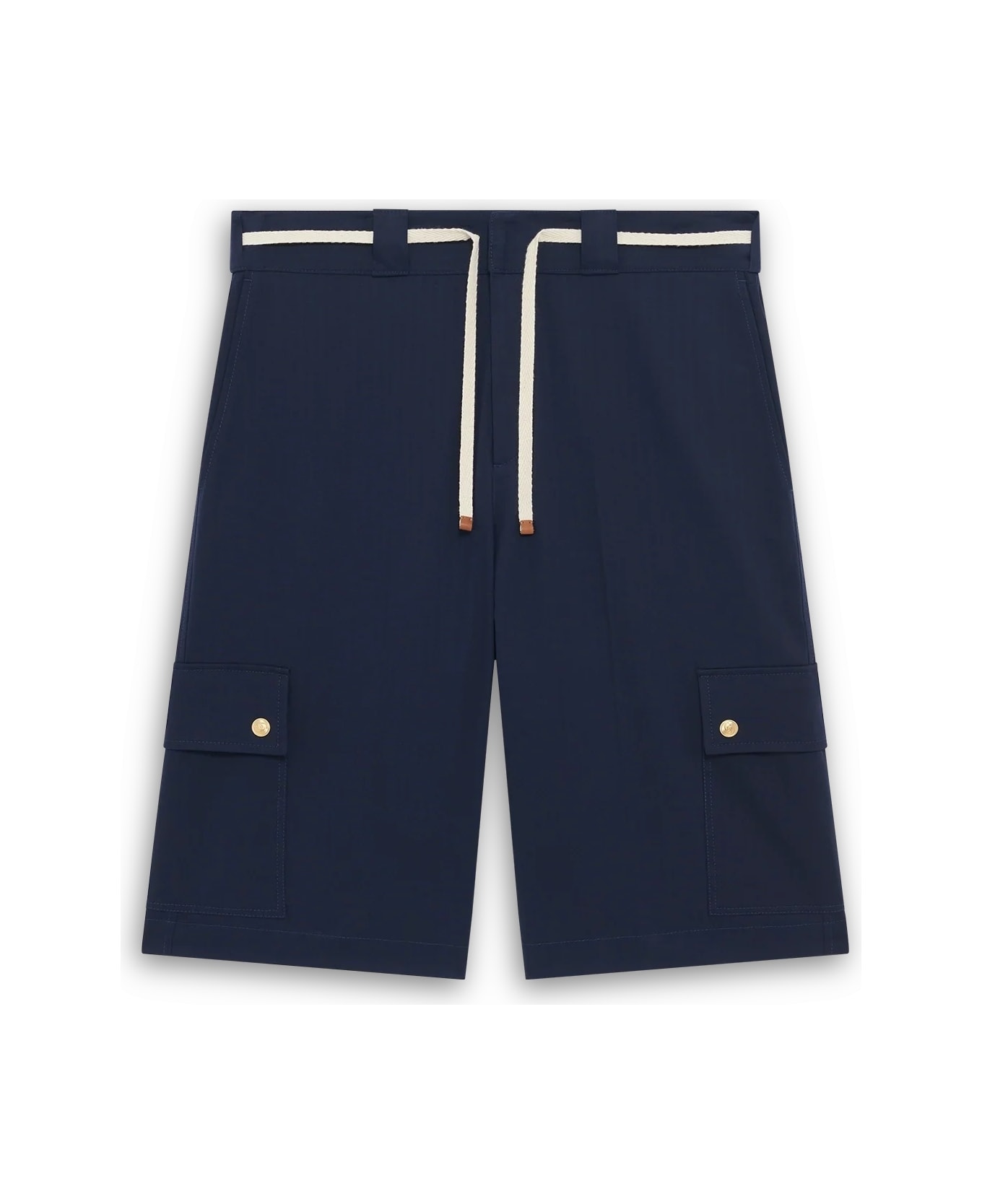 Drôle de Monsieur Le Short Workwear Chevron - Ny Navy