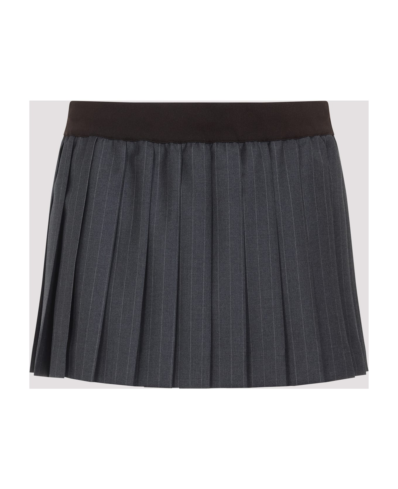 Miu Miu Mini Skirt - Ardesia