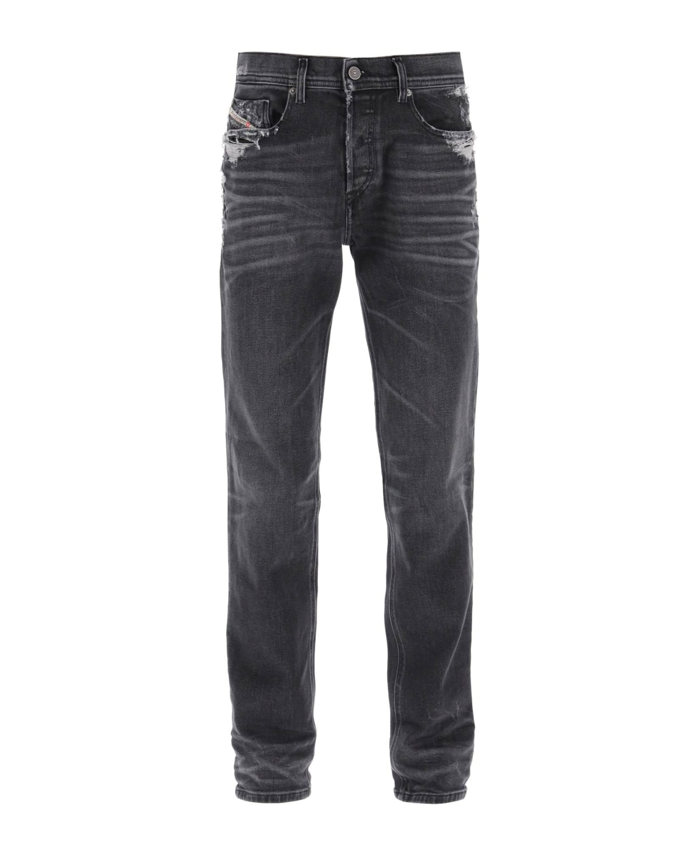 Diesel 023 D-finitive Regular Fit Jeans - BLACK DENIM (Grey)