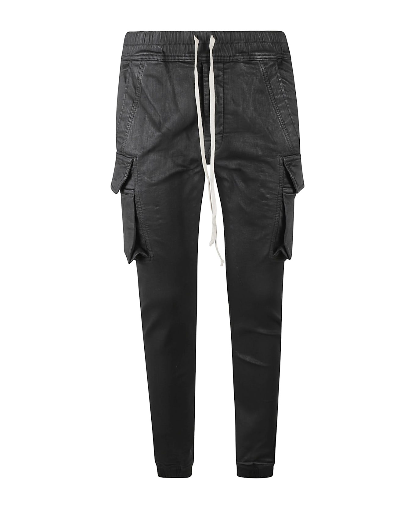 Rick Owens Lace-up Cargo Trousers - Black