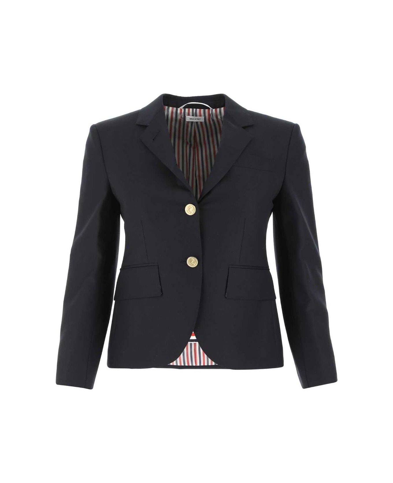 Thom Browne Single-breasted Tailored Blazer - Navy