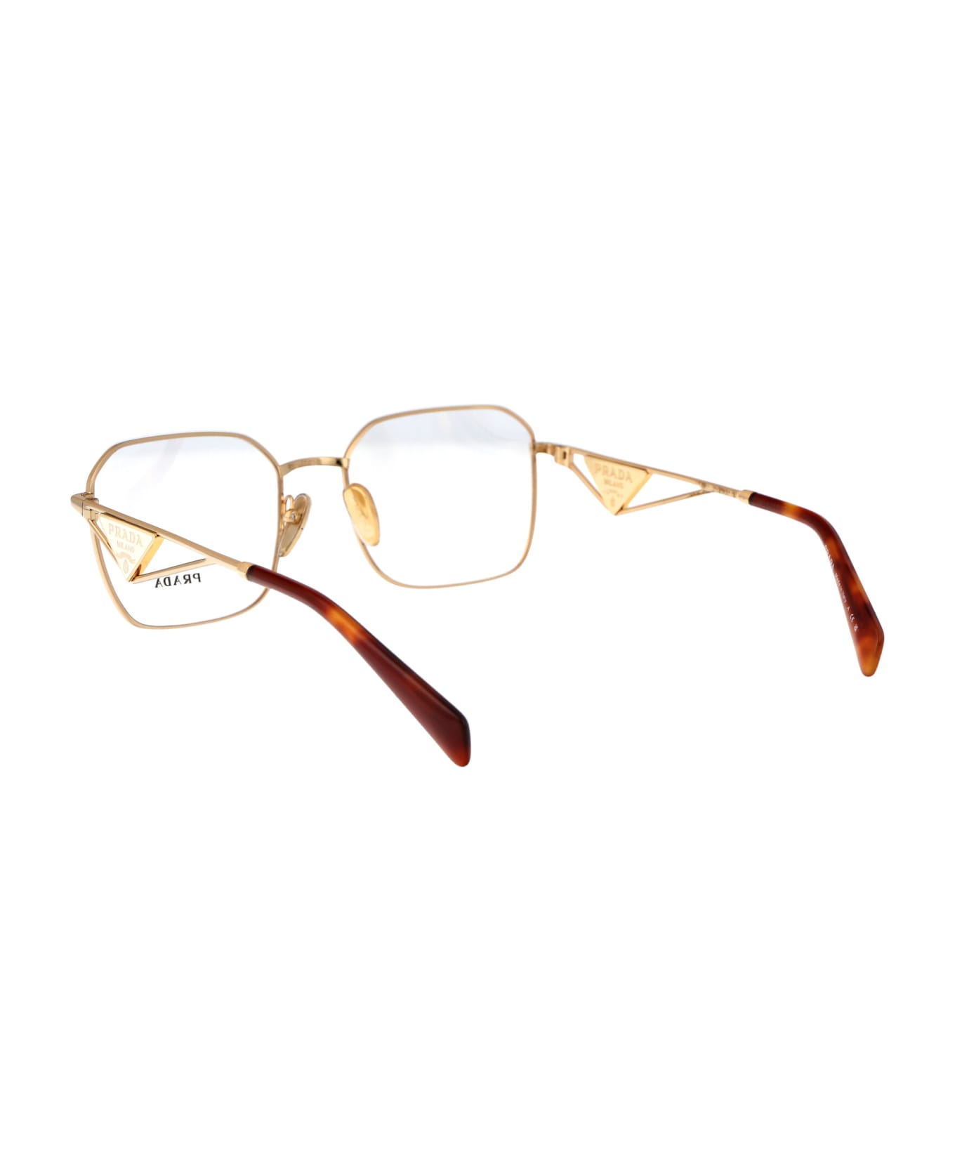 Prada Eyewear 0pr A51v Glasses - 5AK1O1 GOLD