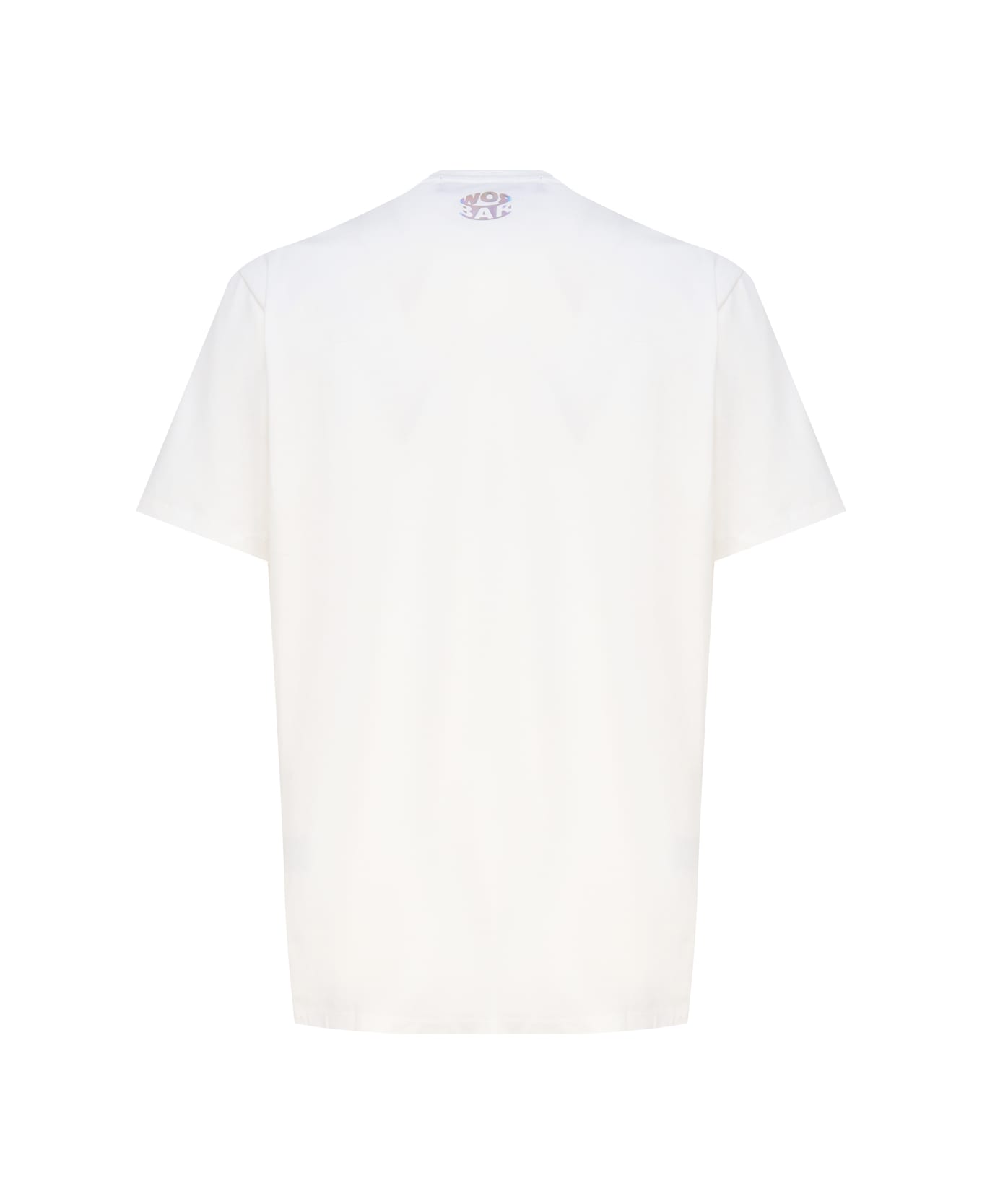 Barrow T-shirt With Smiley Logo - Off white