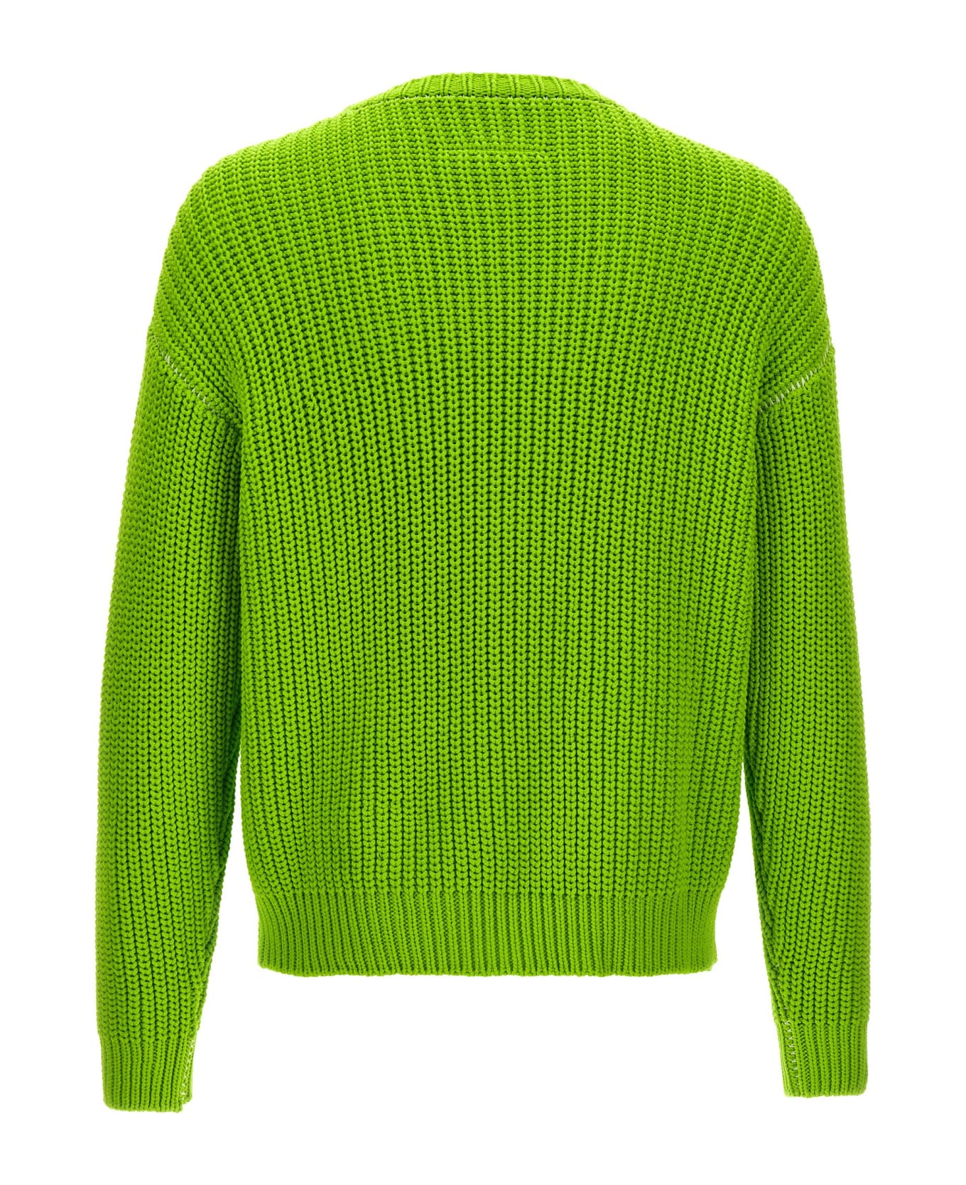 MM6 Maison Margiela Crewneck Sweater - Green ニットウェア