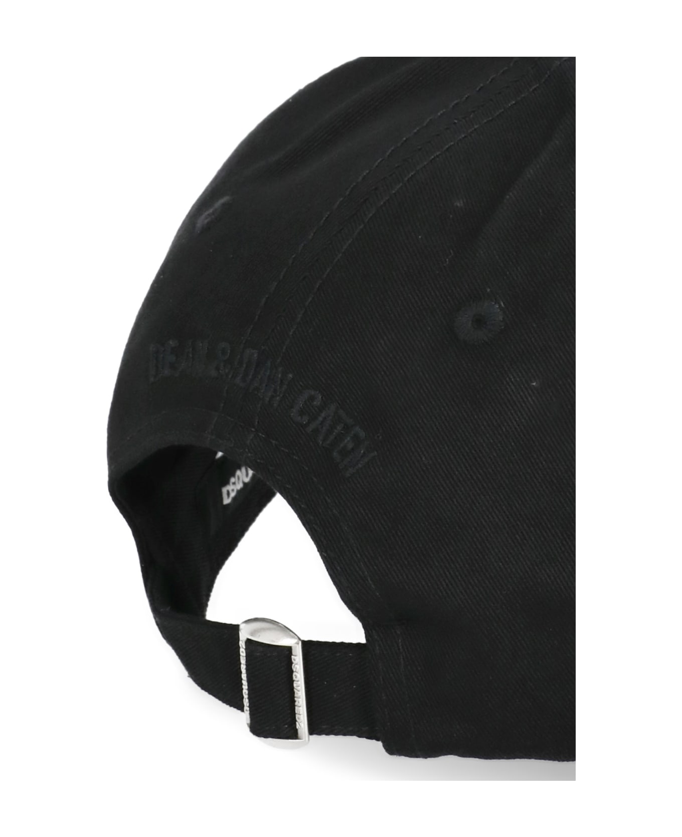 Dsquared2 Baseball Hat With Logo - Black 帽子