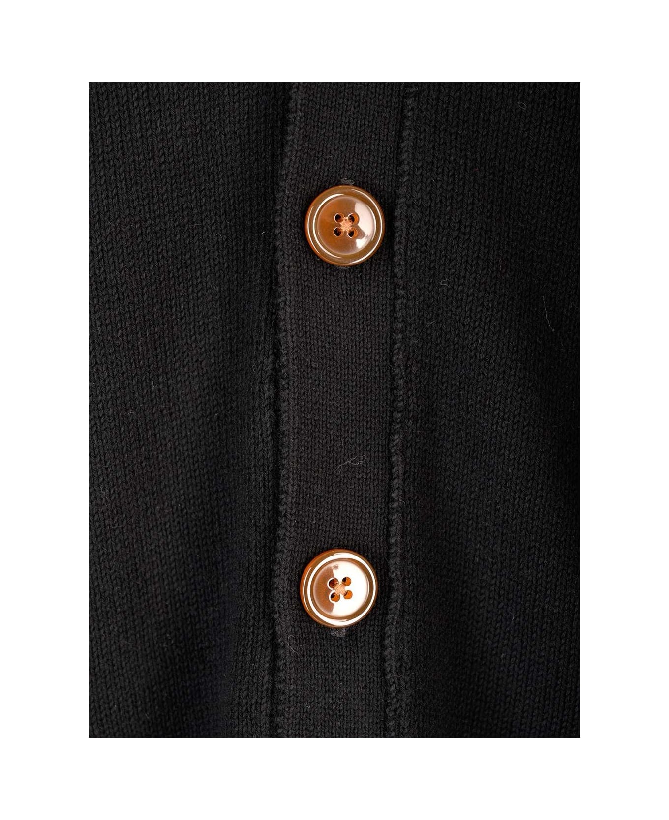 Vivienne Westwood V-neck Cardigan - BLACK