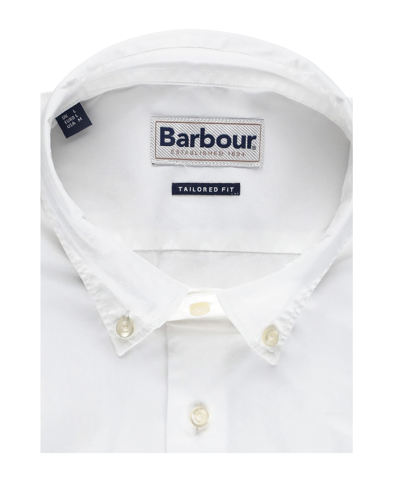 Barbour Logoed Shirt - White