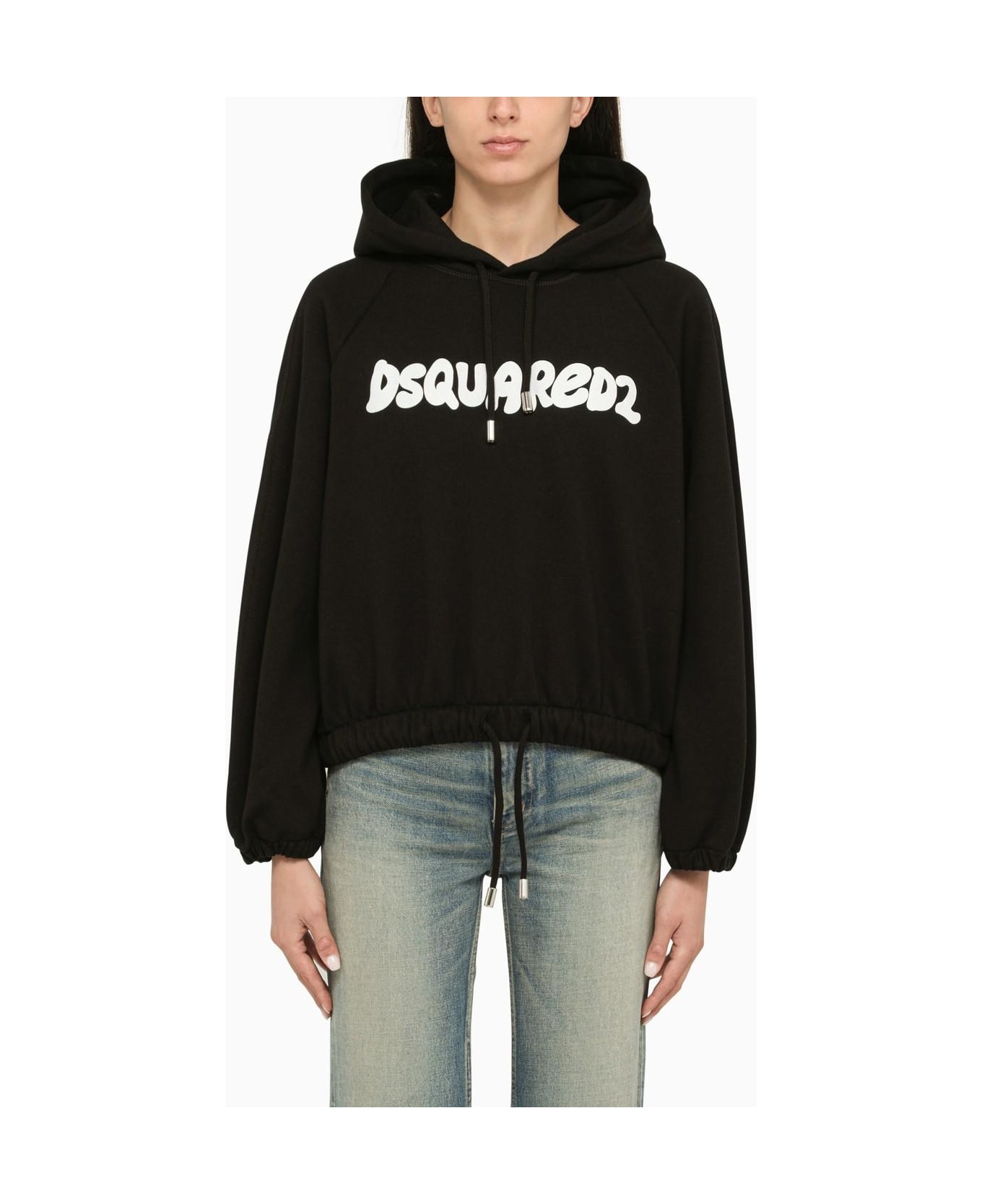 Dsquared2 Hooded Sweatshirt - Black