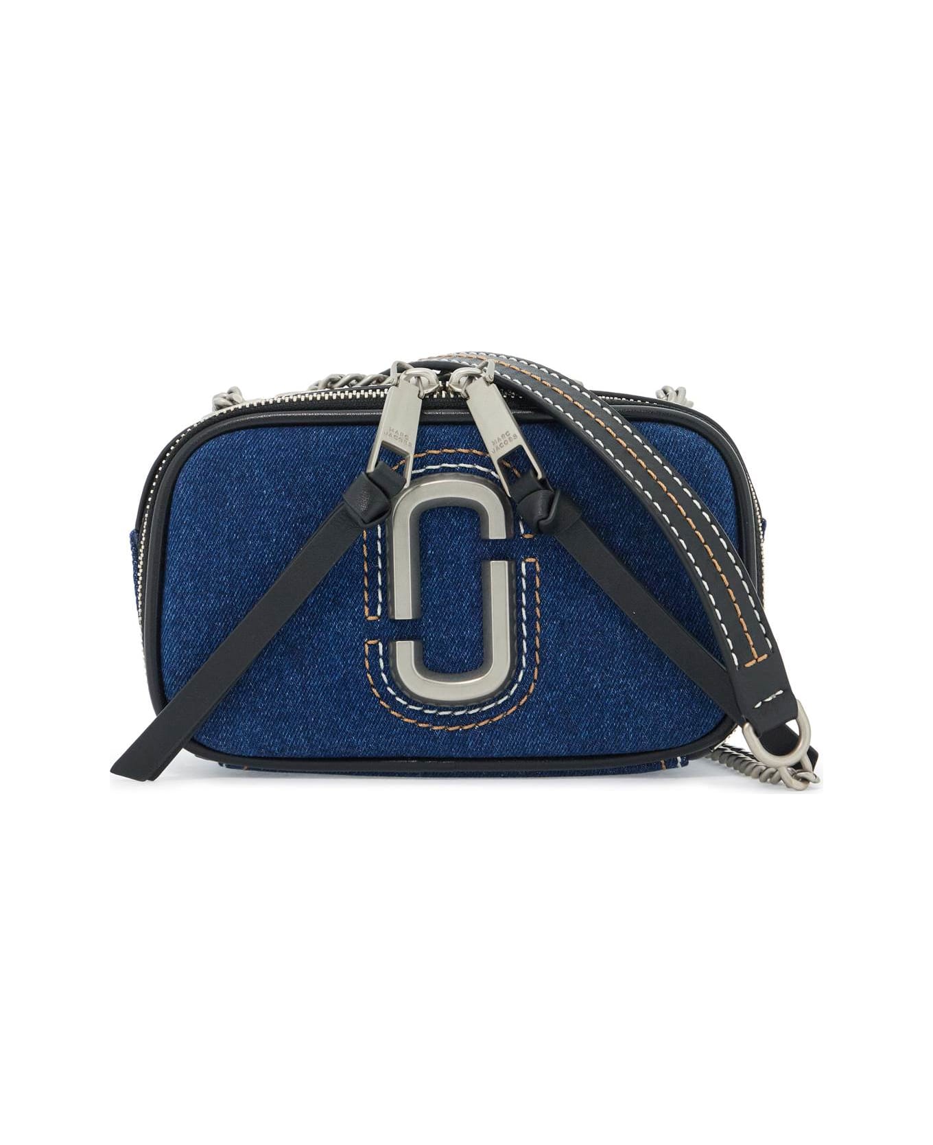 Marc Jacobs The Snapshot Shoulder Bag - DARK WASH (Blue)