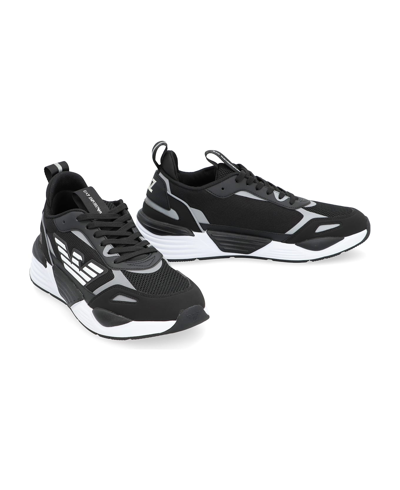 EA7 Ace Runner Low-top Sneakers - black