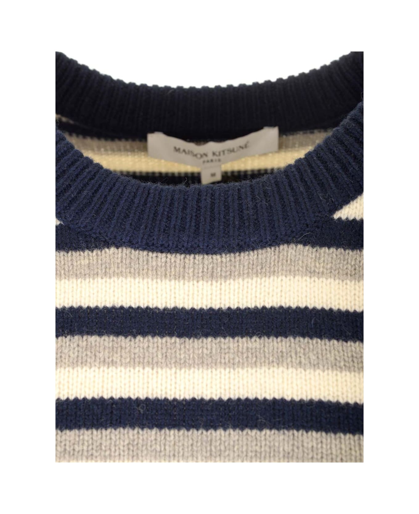 Maison Kitsuné Intarsia Sweater - Multicolor