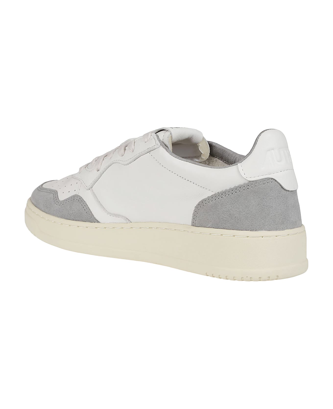 Autry Medalist Low Sneakers - White/grey