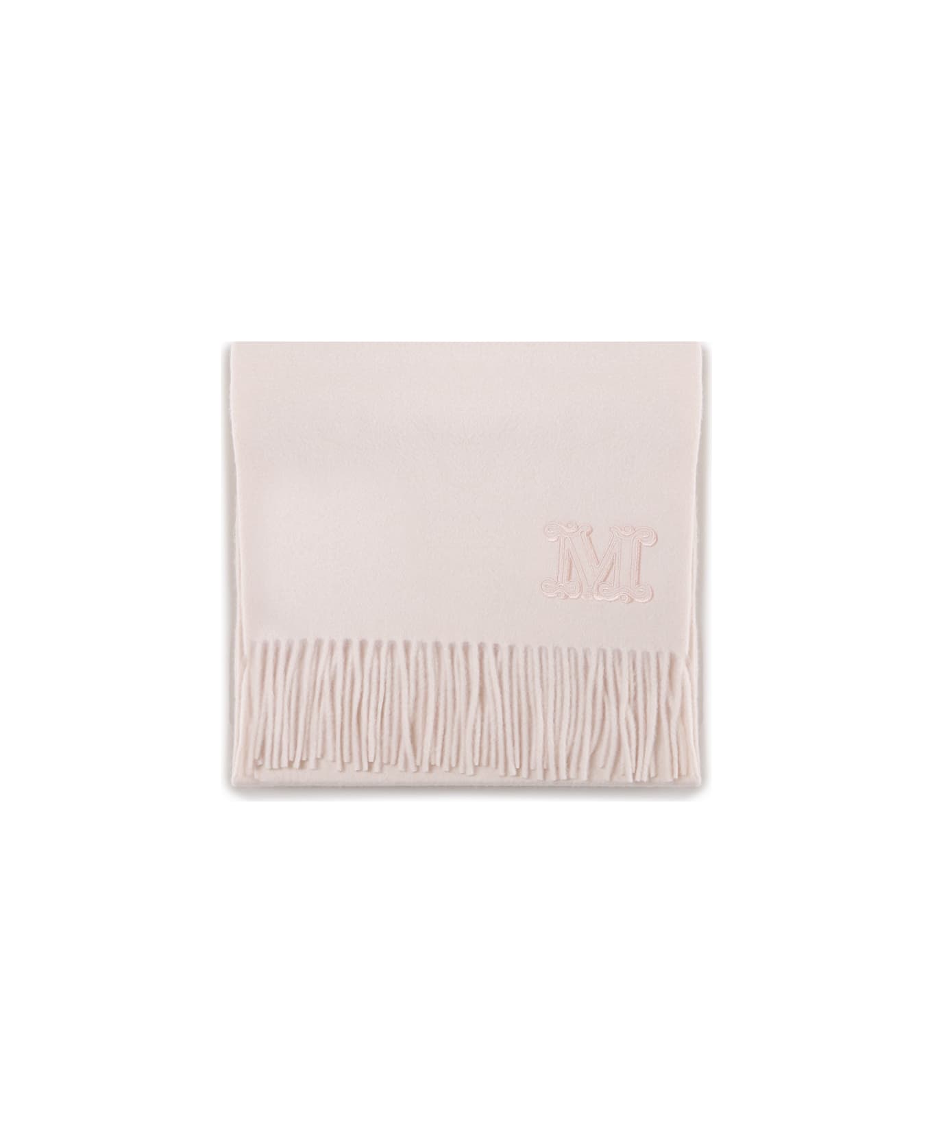 Max Mara Messina Scarf In Wool Blend - Pink スカーフ＆ストール