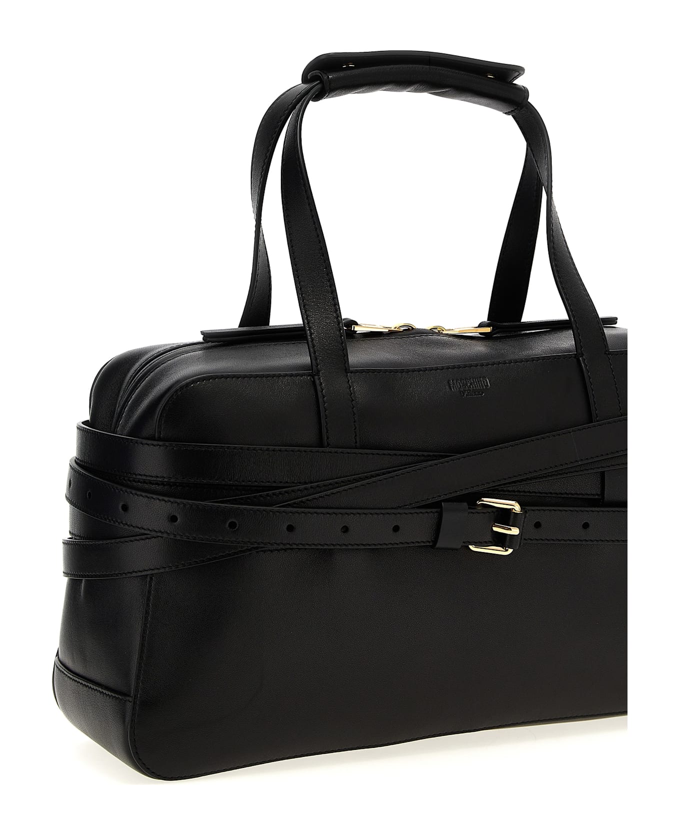 Moschino Tie Me Bag - Black