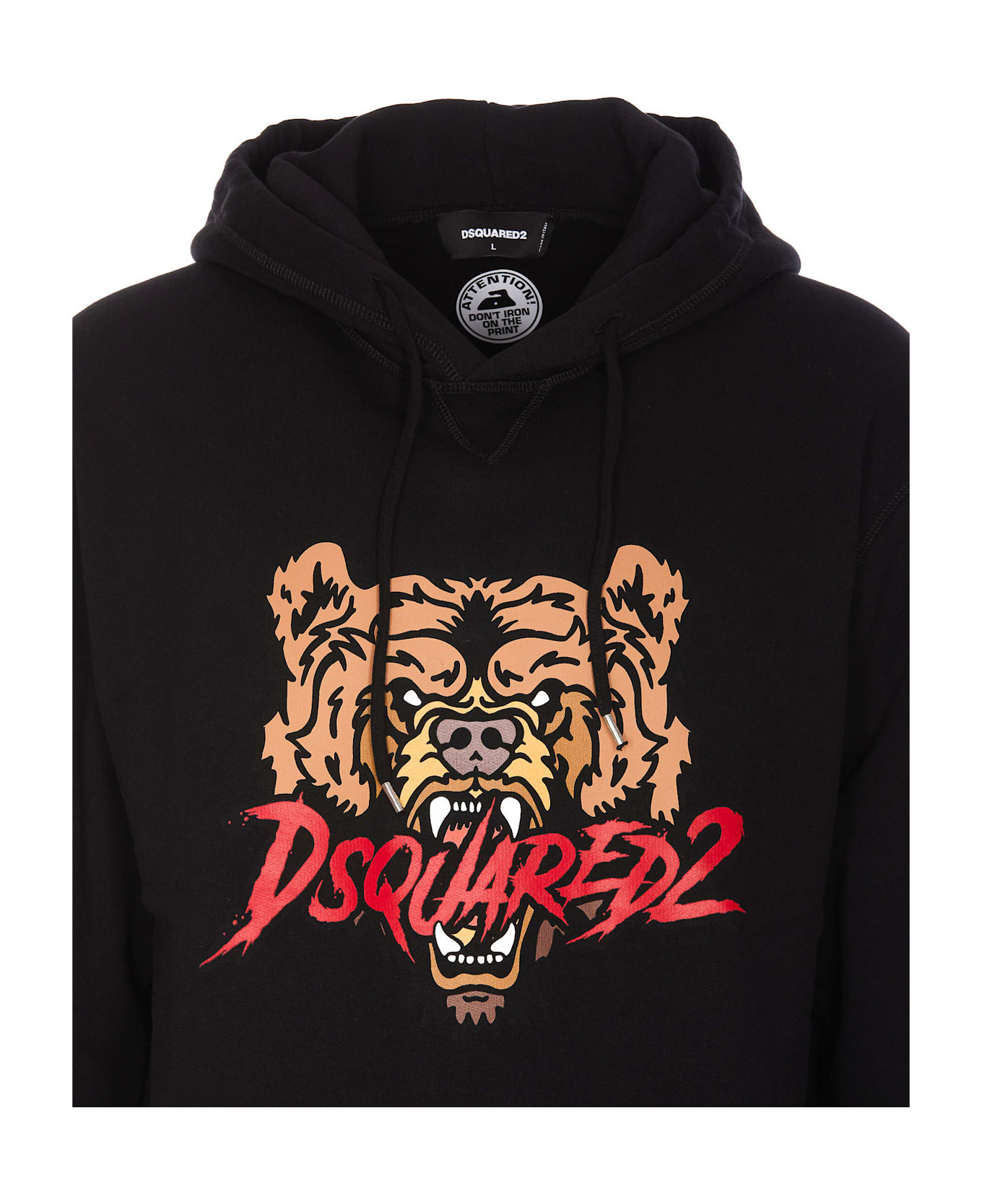 Dsquared2 Bear Oodie - Black