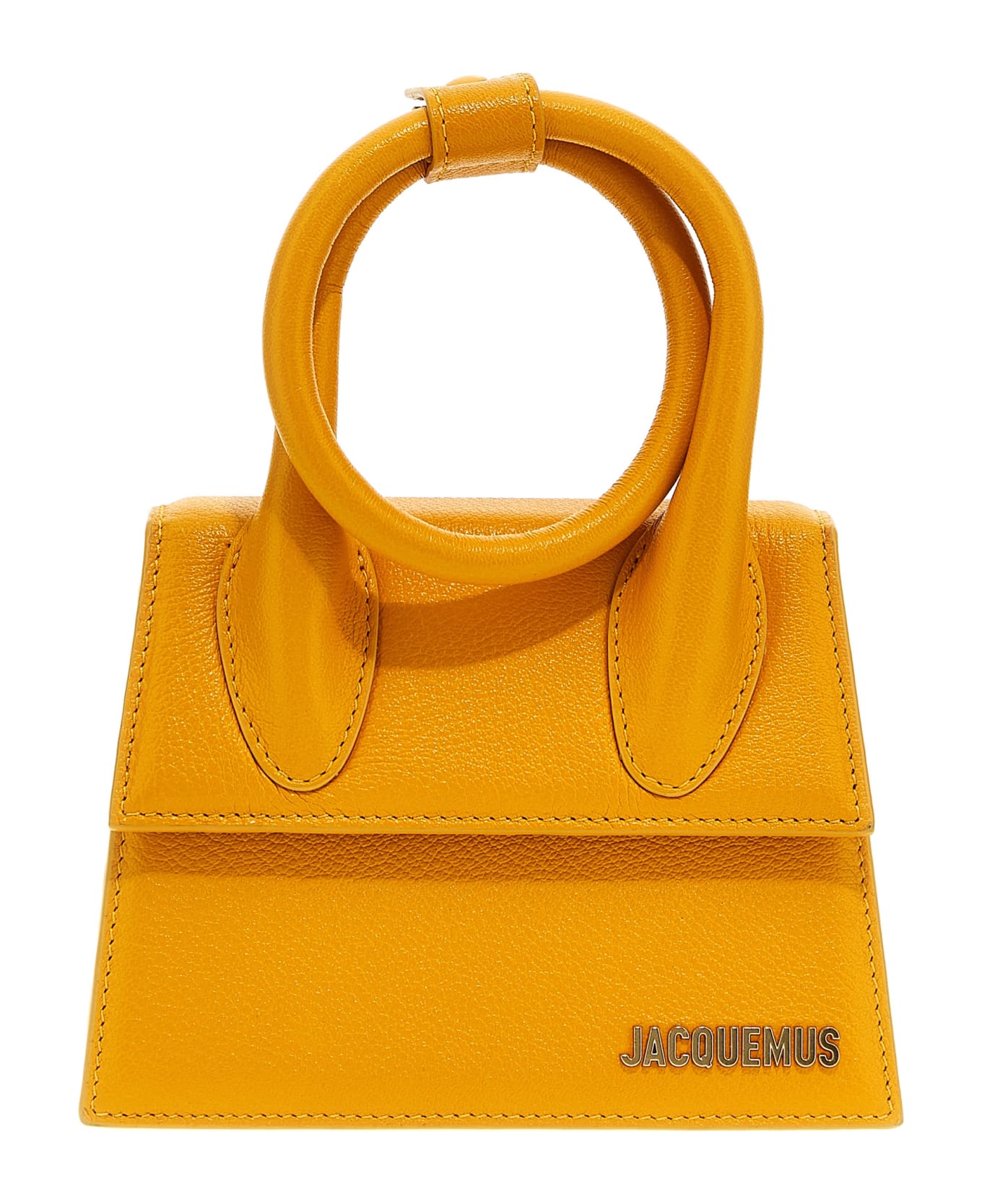 Jacquemus 'le Chiquito Noeud' Handbag - Orange