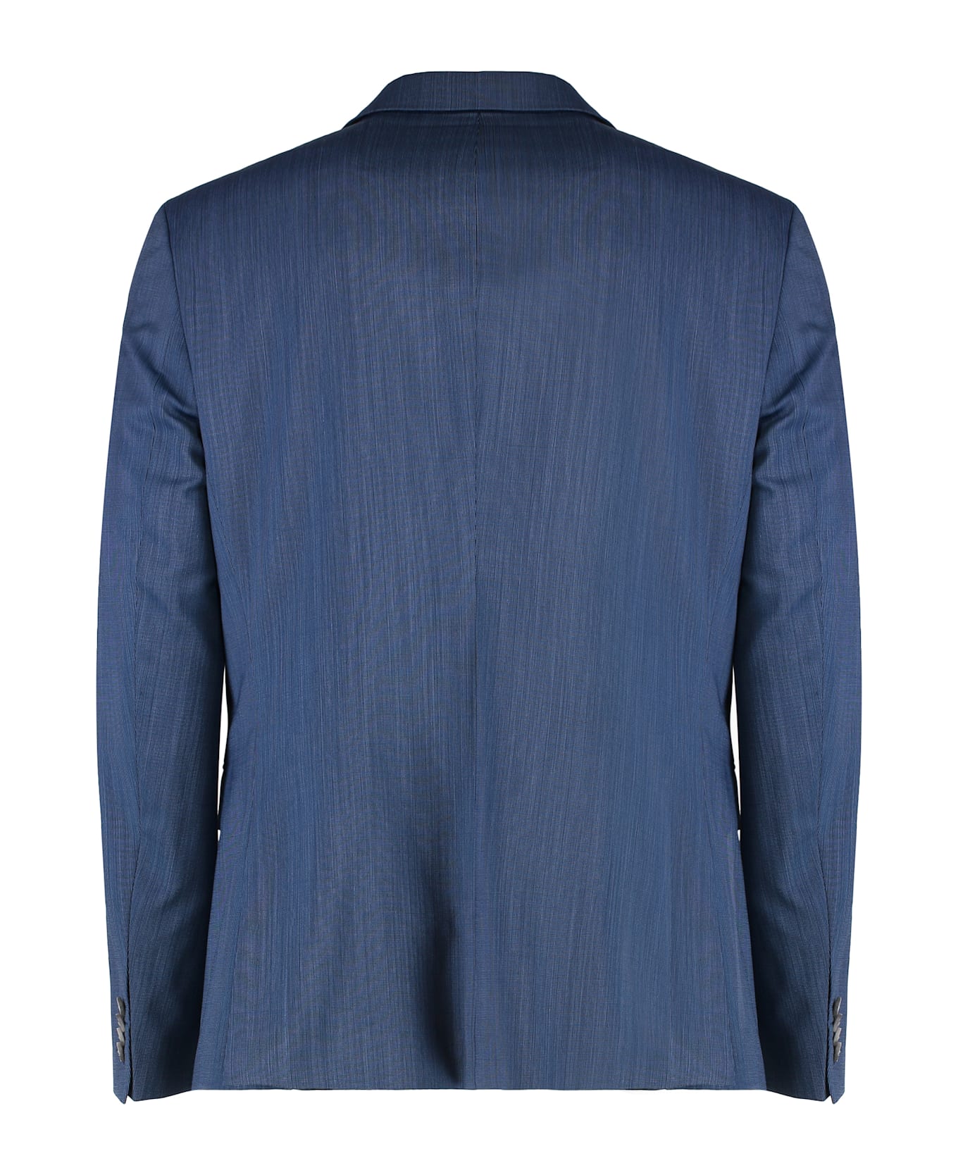 Hugo Boss Stretch Wool Blend Three-pieces Suit - blue