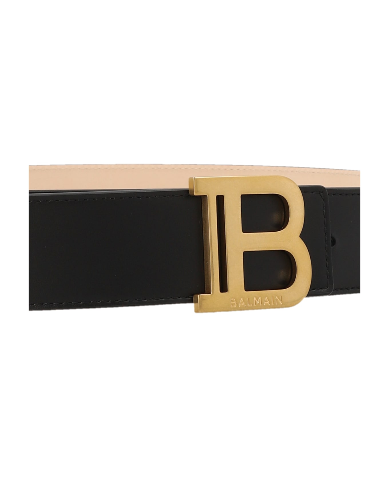 Balmain 'b-belt' Belt - Nero