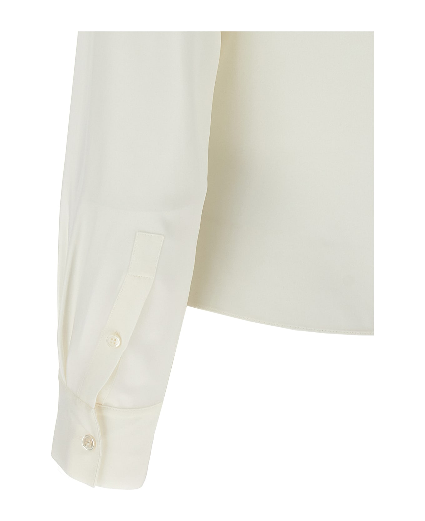 Theory 
pk Label Wrap
 Blouse - Ivory