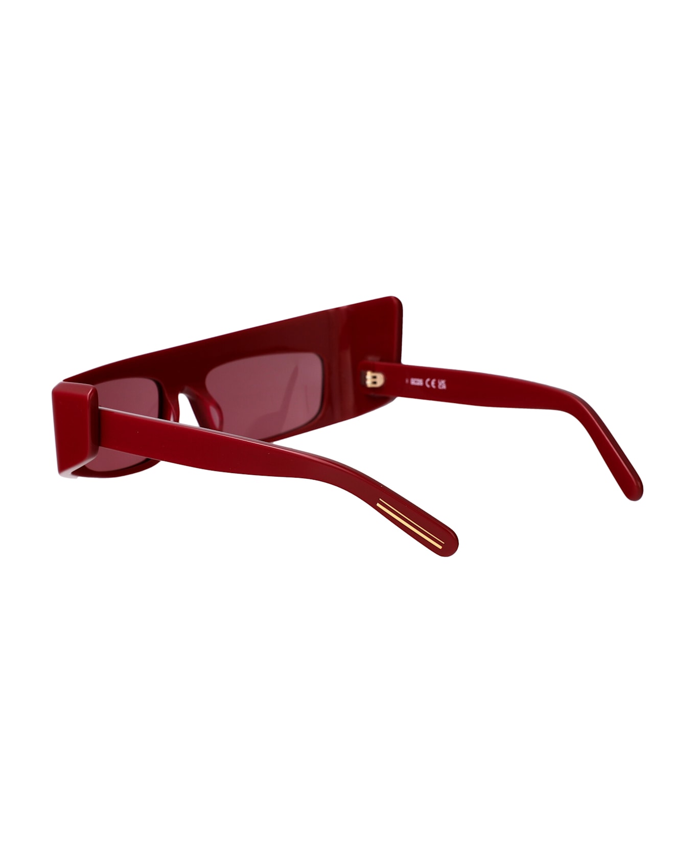 GCDS Gd0043 Sunglasses - 66S Rosso Luc/Bordeaux