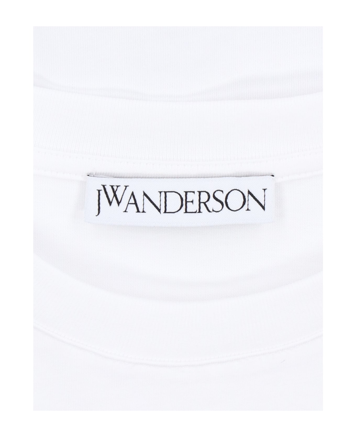 J.W. Anderson Crew-neck Logo T-shirt - 001
