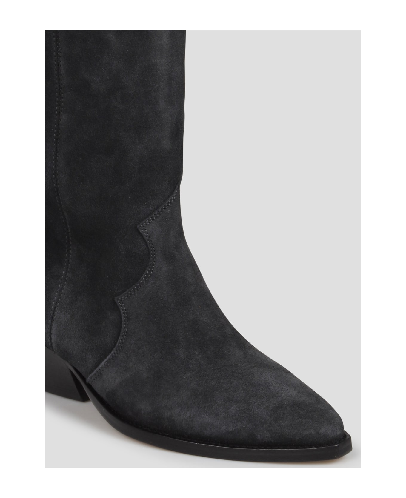 Isabel Marant Denvee Texan Boots - Black