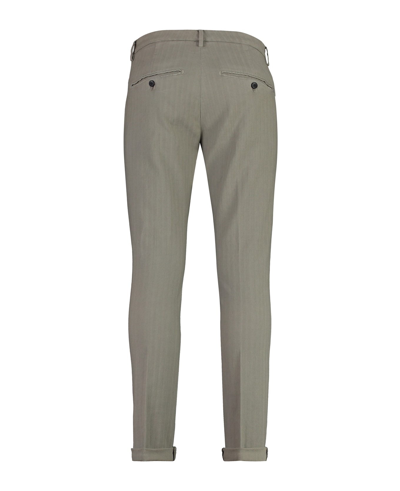 Dondup Gaubert Cotton Chino Trousers - grey