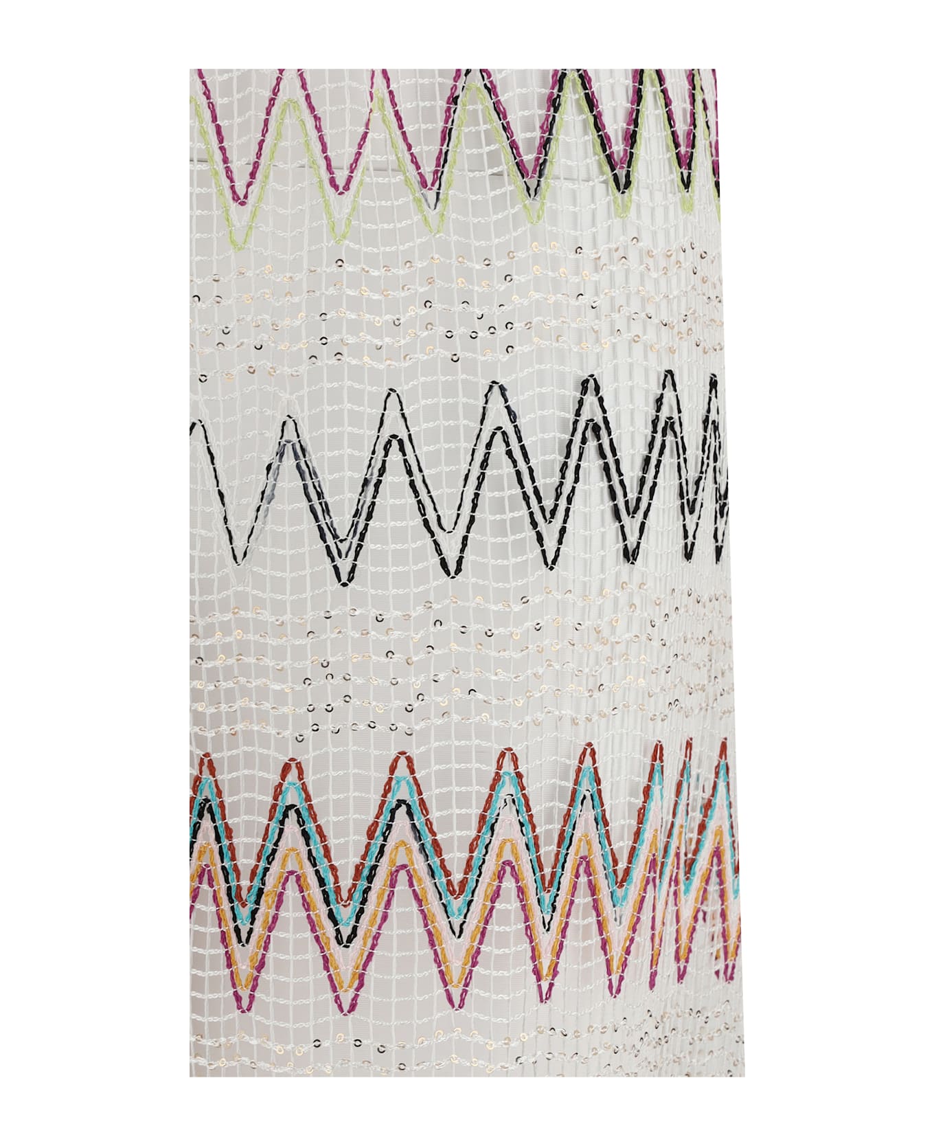 Missoni Zig Zag Patterned Mesh Pants
