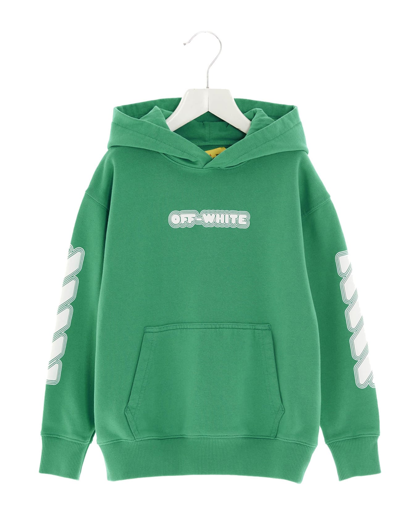 Off-White 'off Glow' Hoodie - Green