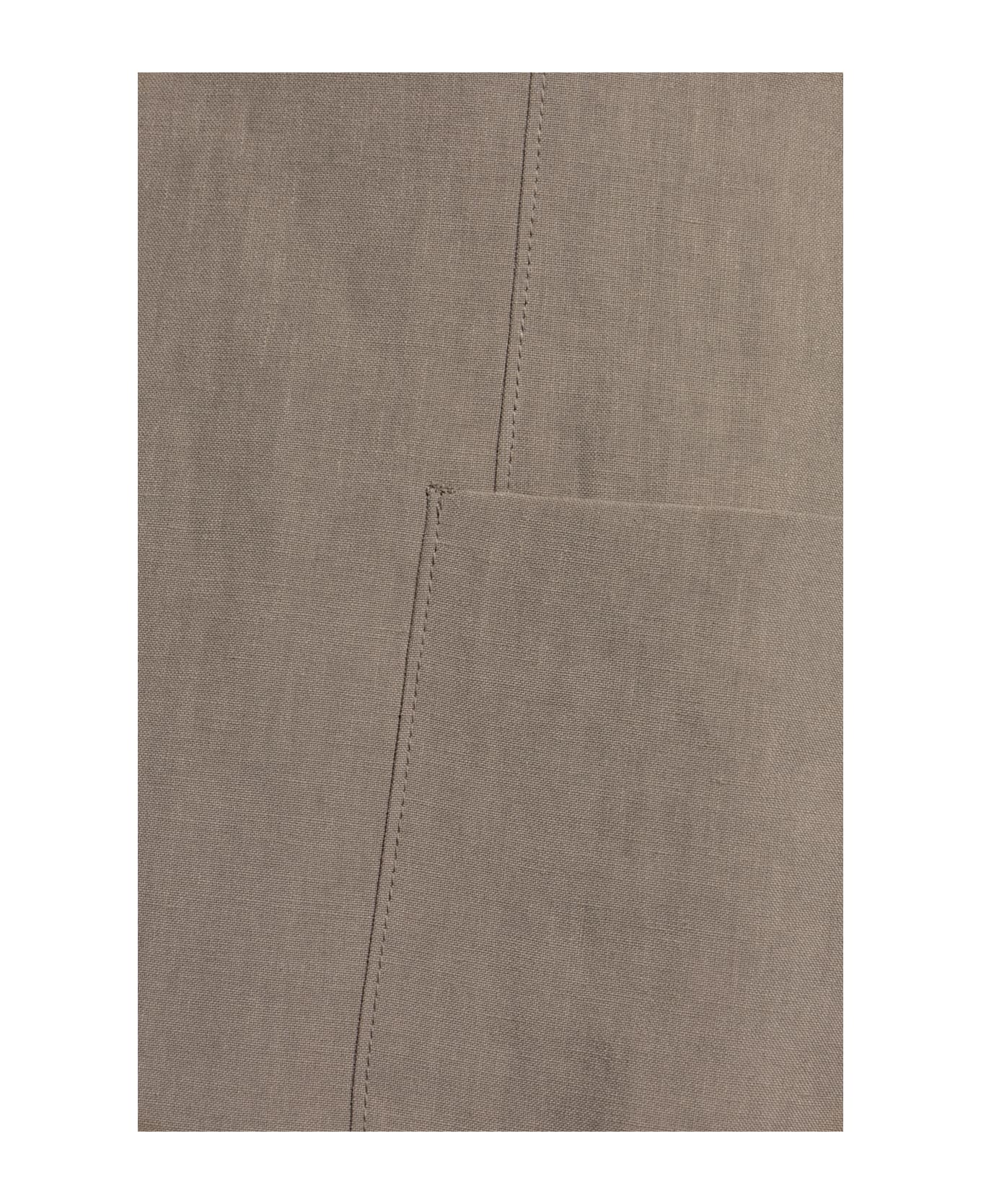 Giorgio Armani Jacket With Pockets - Roasted Cashwool