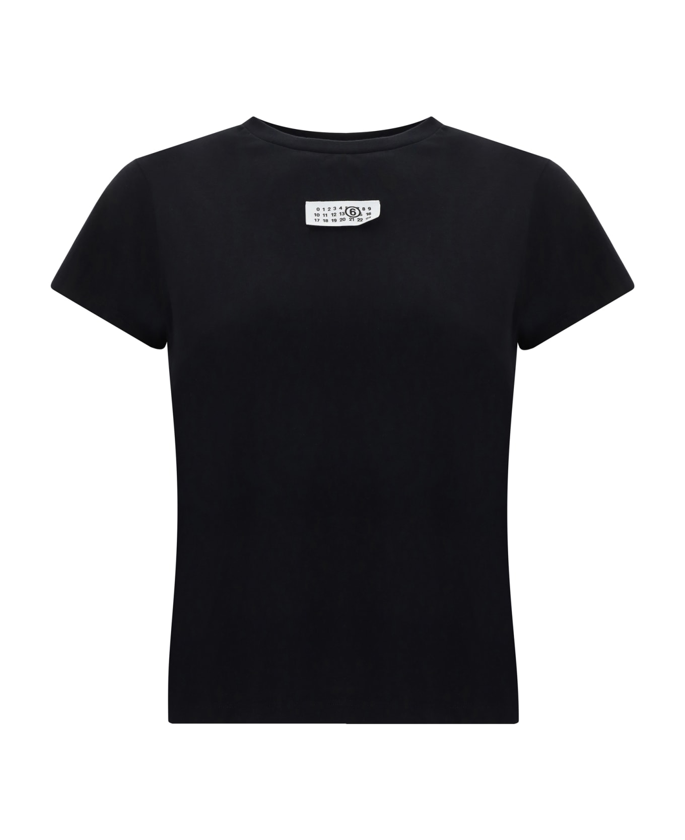 MM6 Maison Margiela Cotton T-shirt - Black