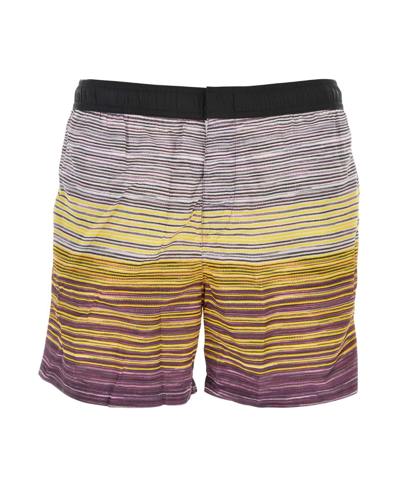 Missoni Printed Polyester Blend Swimming Shorts - YELVIOPUR