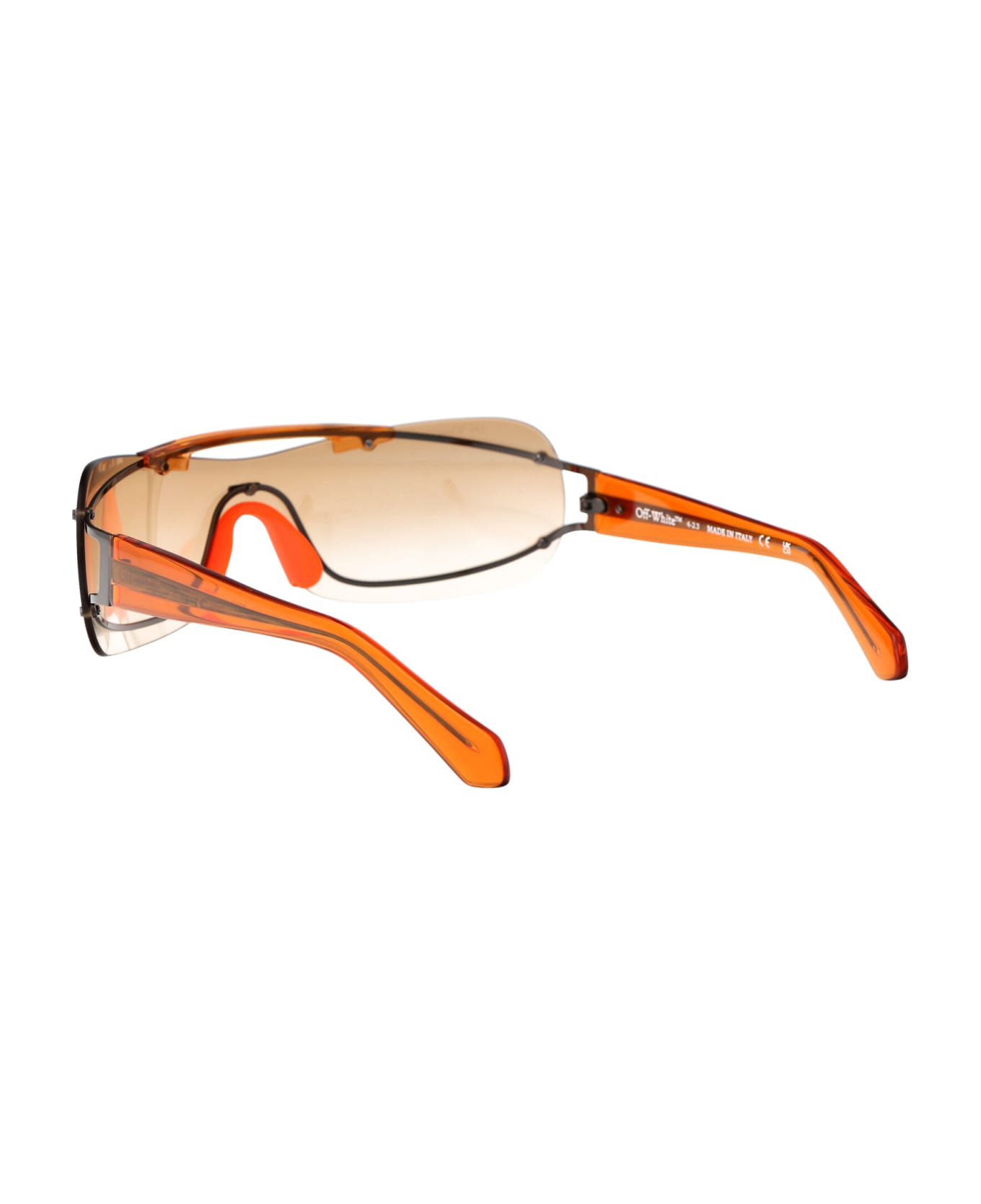 Off-White Big Wharf Sunglasses - 7720 GUN METAL サングラス