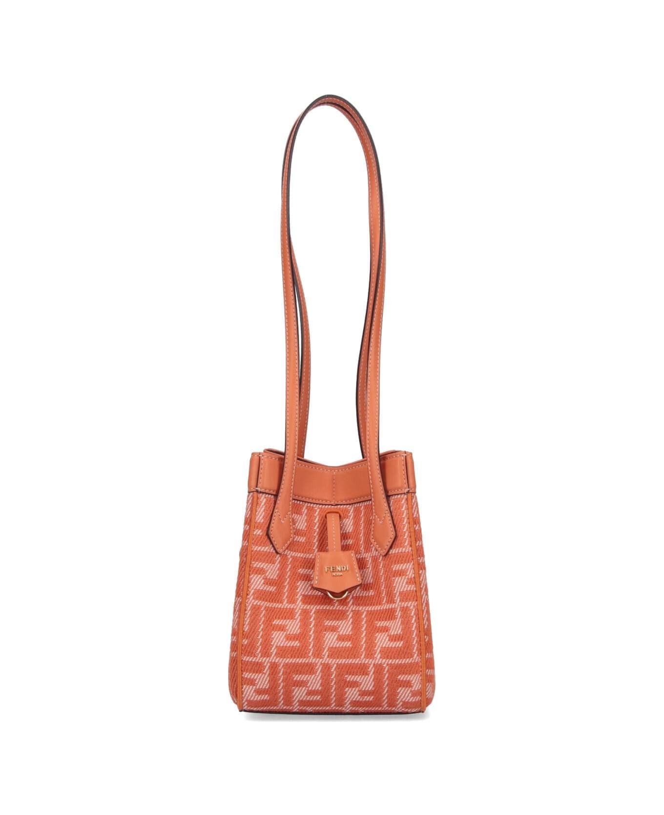 Fendi 
origami
 Mini Bag - ORANGE