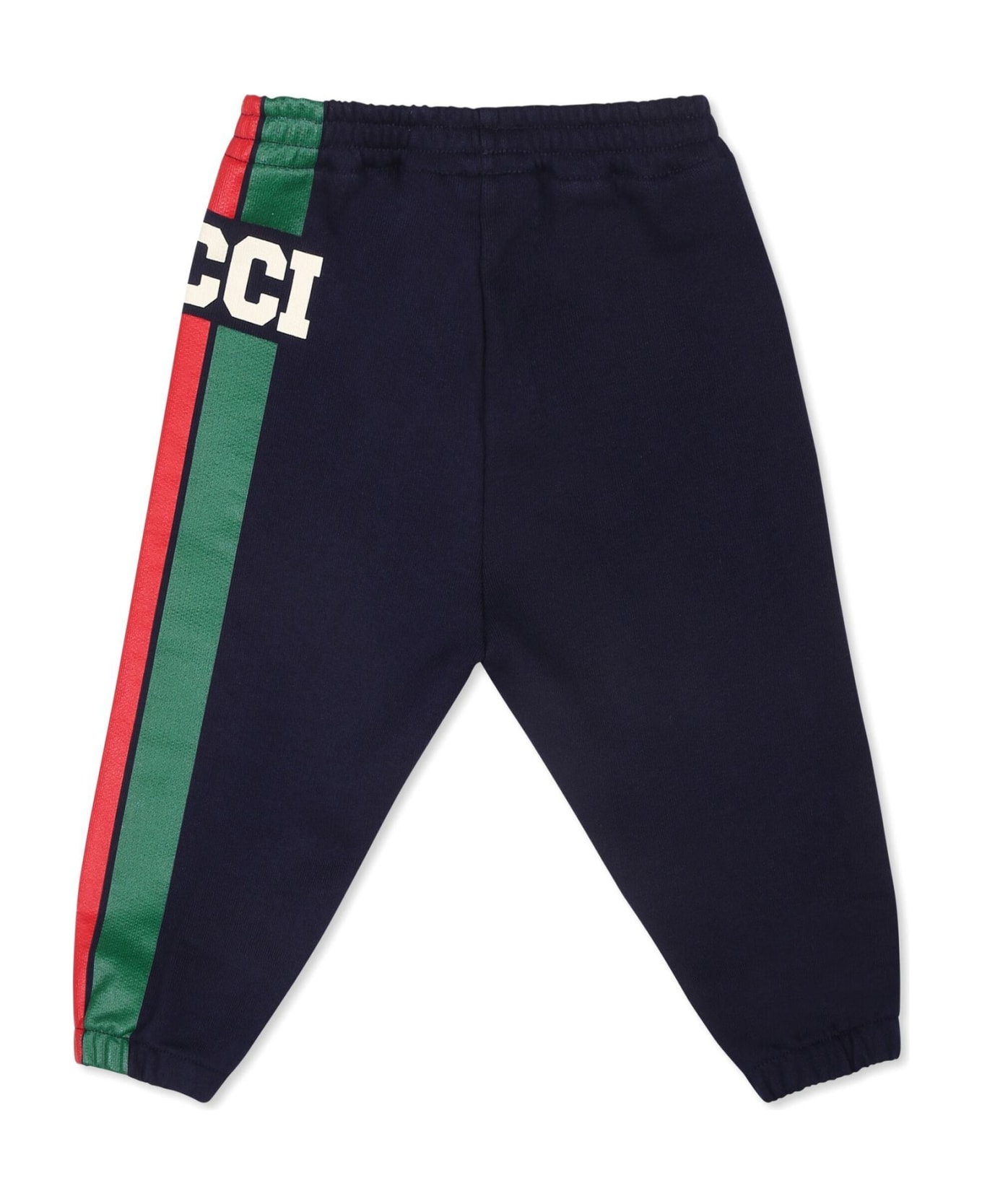 Gucci Kids Trousers Blue - Blue