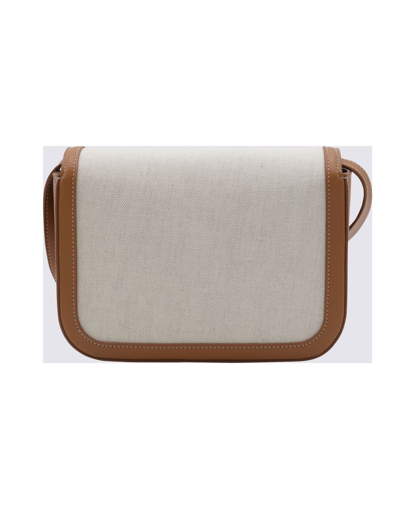 Fabiana Filippi Beige Crossbody Bag - Leather Brown