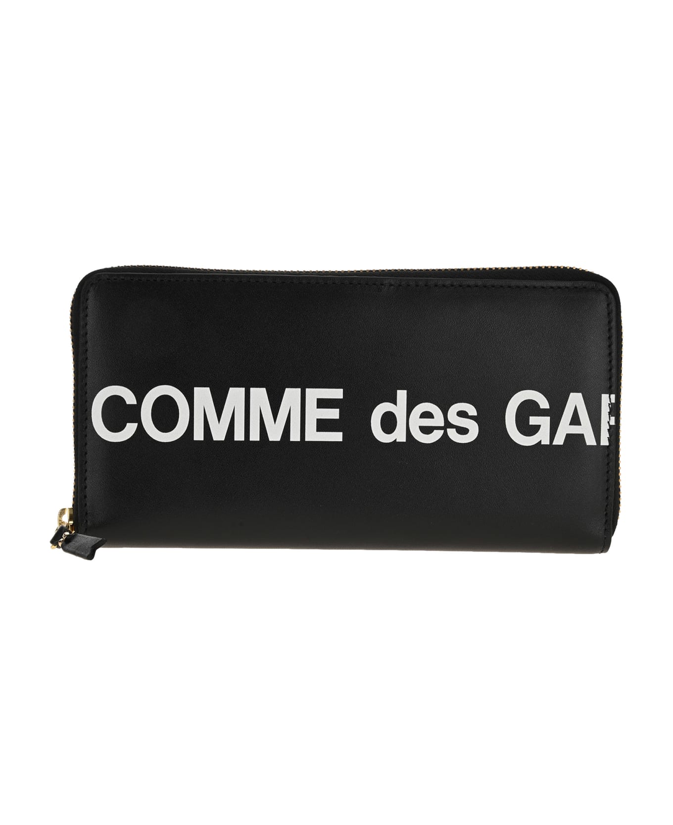 Comme des Garçons Wallet Logo-print Continental Wallet - BLACK 財布