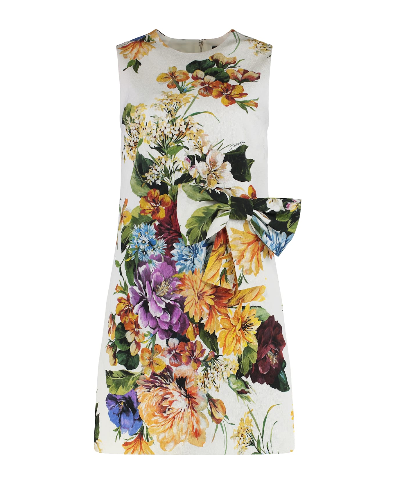 Dolce 
Gabbana Dress Print Bouquet Flowers - Multicolor