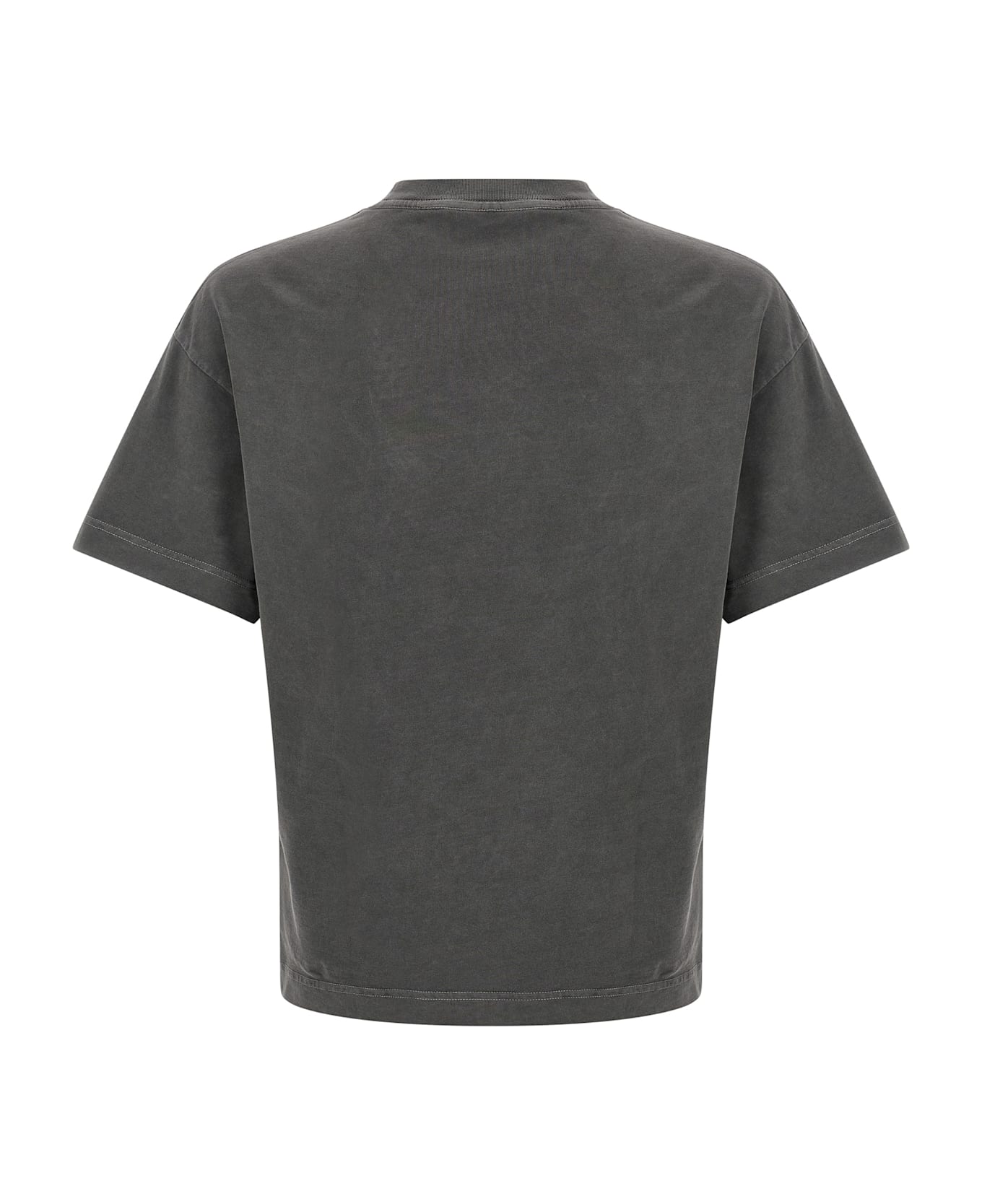Palm Angels Logo Print T-shirt - Gray シャツ