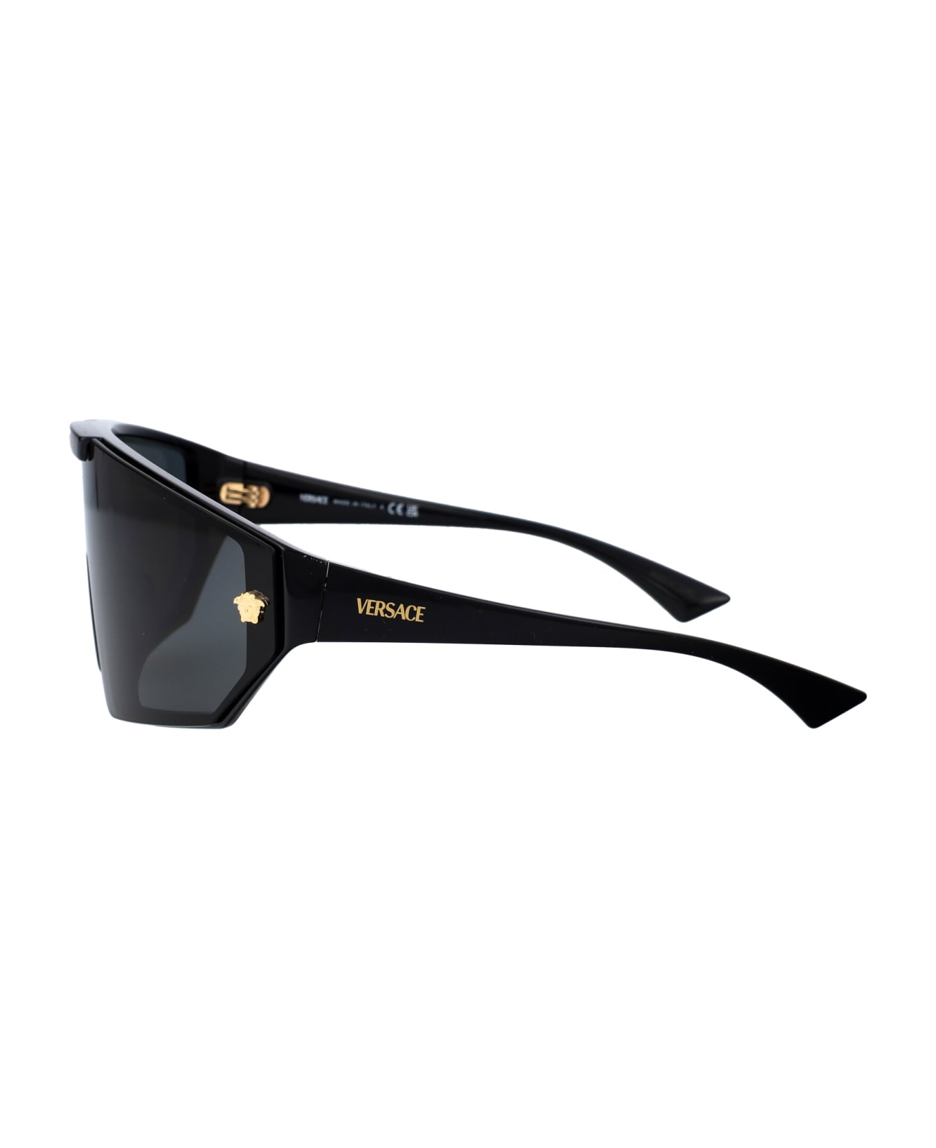 Versace Eyewear 0ve4461 Sunglasses - GB1/87 BLACK サングラス