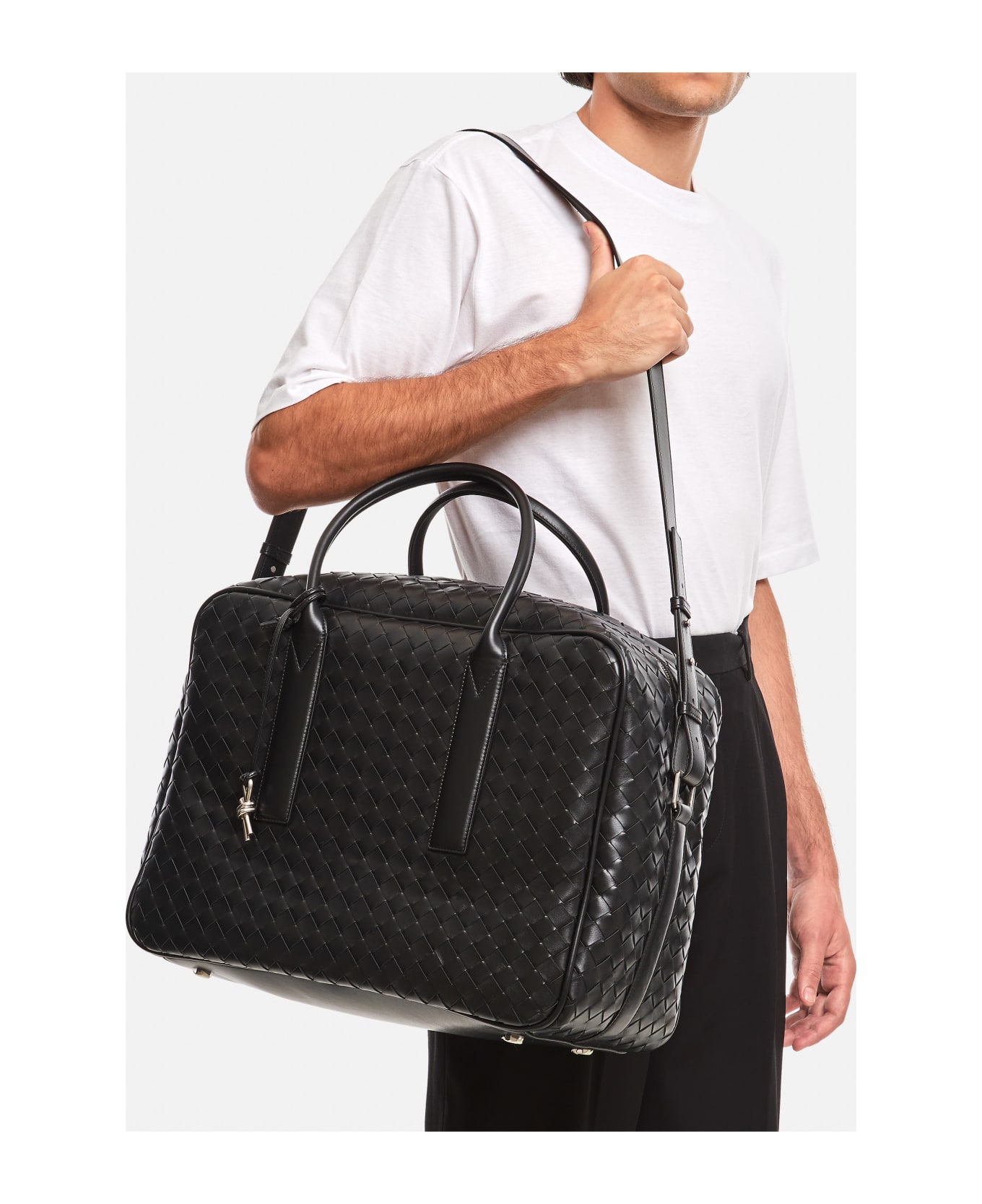 Bottega Veneta Gateway Bag Weekender - Black トートバッグ