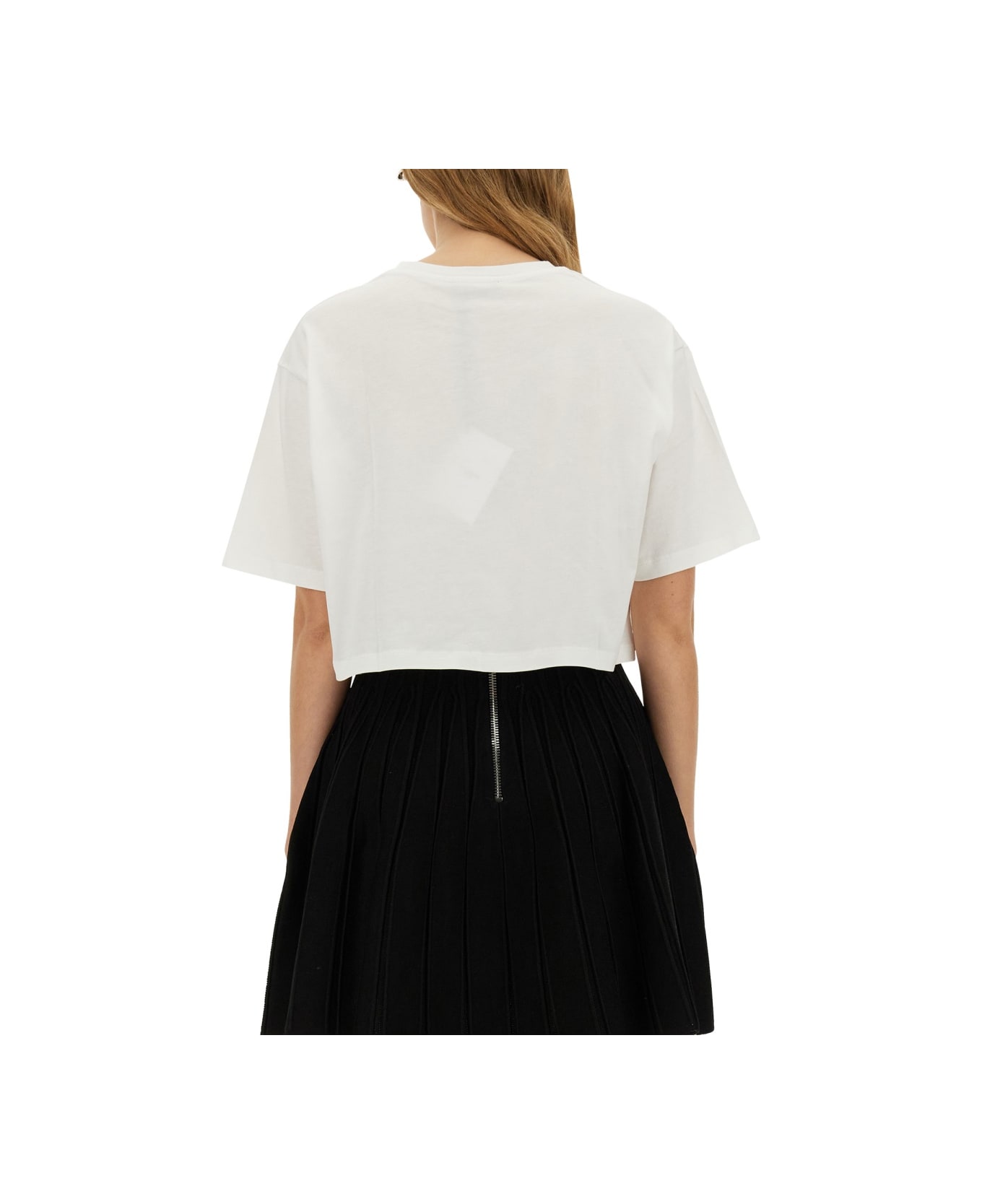 Balmain T-shirt With Logo - WHITE