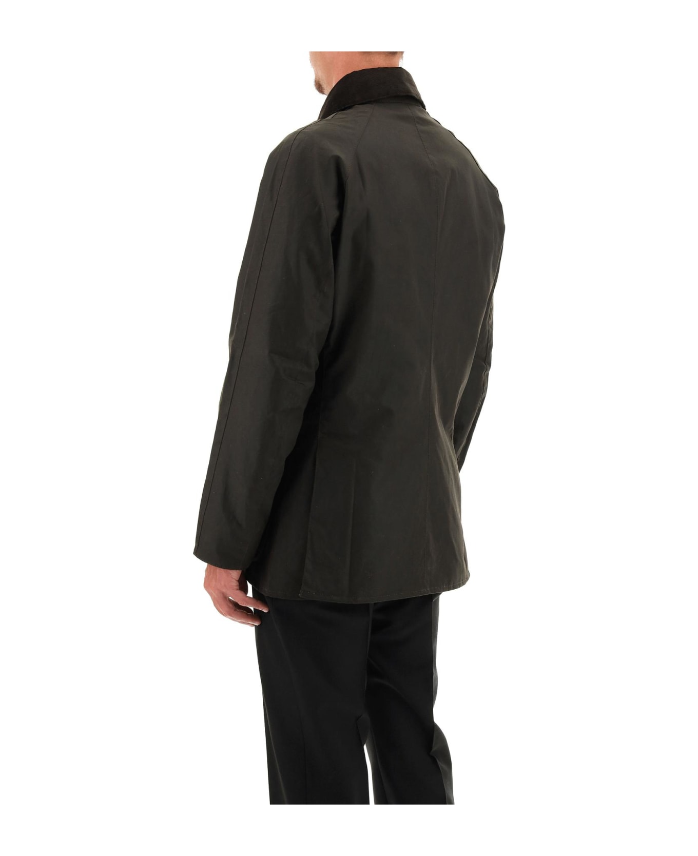 Barbour Ashby Waxed Jacket - Olive